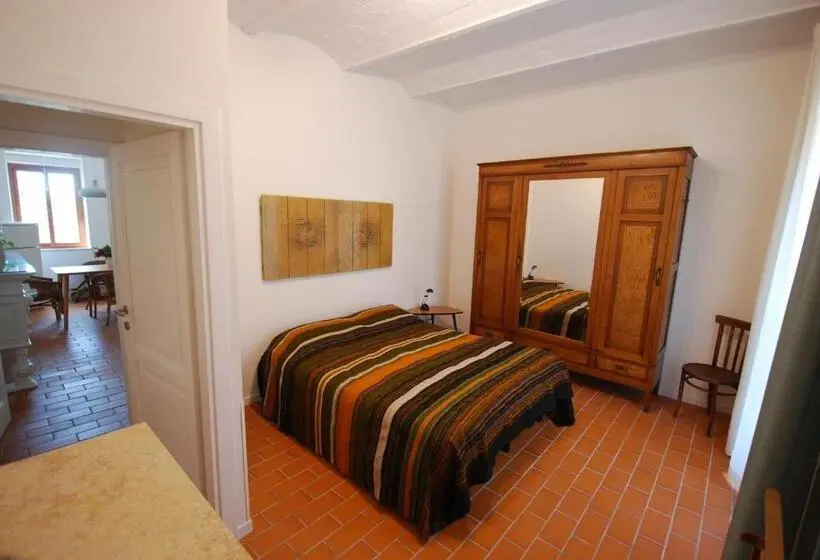 Huoneisto 1 Makuuhuone Pohjakerros, Agriturismo Podere Il Leccio
