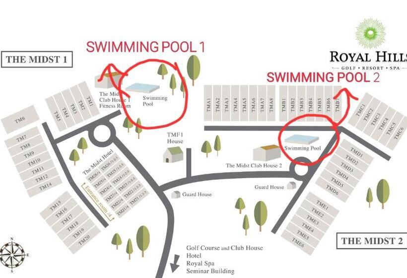 ３ベッドルームハウス, The Midst@ Royal Hills Nakornayok