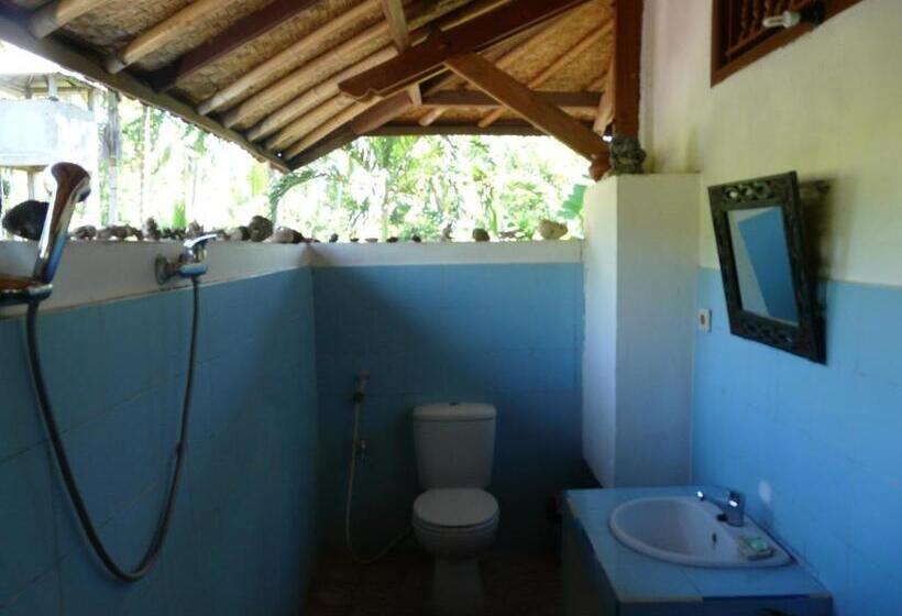 חדר סטנדרט נוף לים עם מרפסת, Bali Sandat