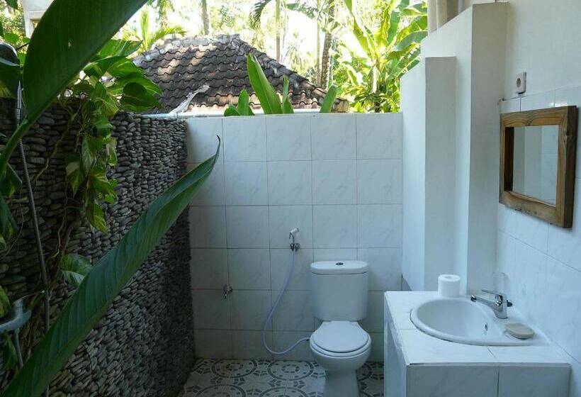 חדר סטנדרט נוף לים עם מרפסת, Bali Sandat