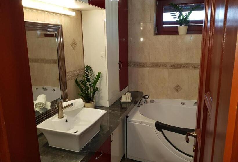 스탠다드 룸 공동 욕실, Barackos Wellness Villa Fót