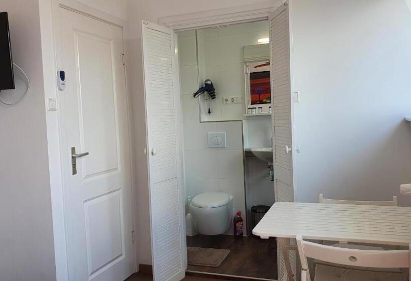 غرفة قياسية مزوَّدة بشُرفة, Guesthouse Zandvoort