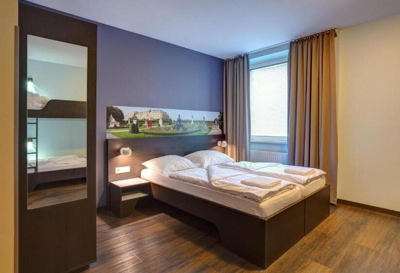 4인용 스탠다드 룸, Meininger Hotel Wien Downtown Sissi