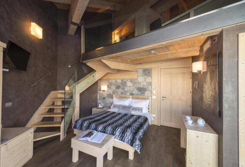 패밀리 주니어 스위트, Chalet Morel 1586 Hotel & Spa