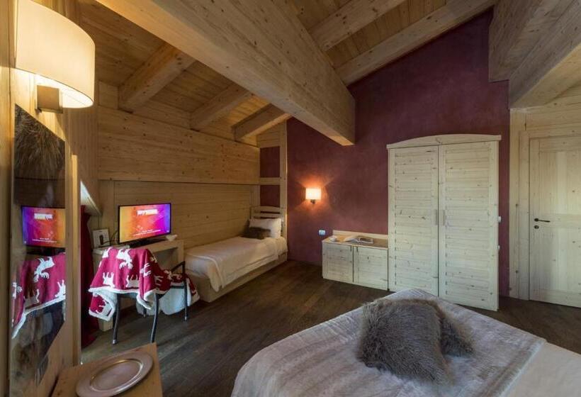 Номер Deluxe, Chalet Morel 1586 Hotel & Spa