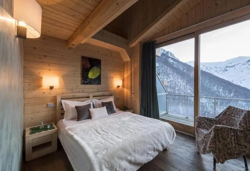 Standard-huone Parveke, Chalet Morel 1586 Hotel & Spa