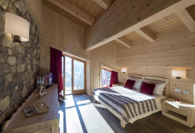 침실 2개 스위트, Chalet Morel 1586 Hotel & Spa