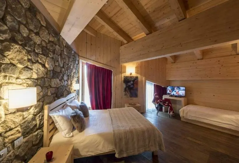 Deluxe-huone, Chalet Morel 1586 Hotel & Spa