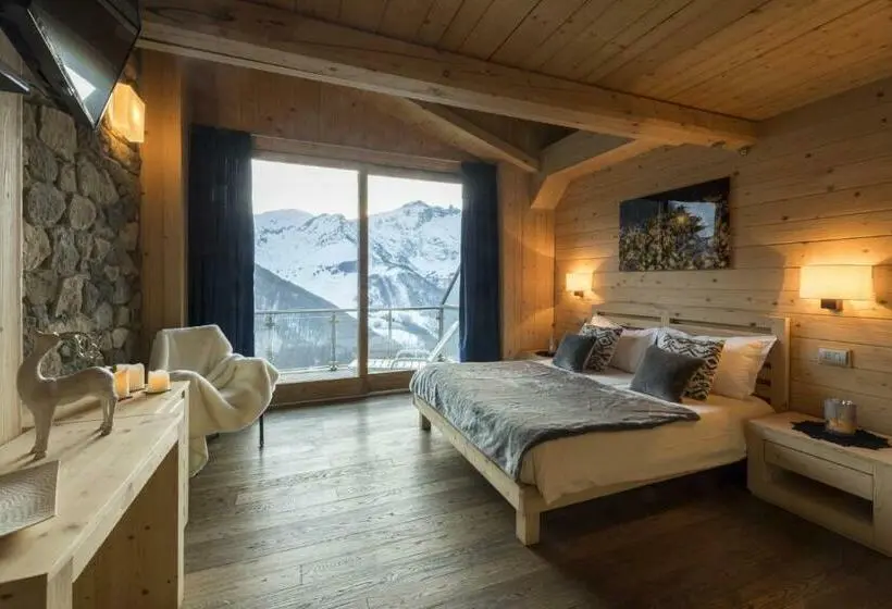 Standard-huone King-vuode, Chalet Morel 1586 Hotel & Spa