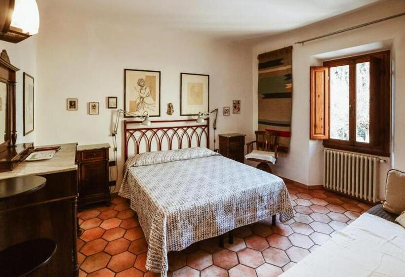 Standard room with outdoor bath, B&b La Pieve   Locanda Per Viandanti