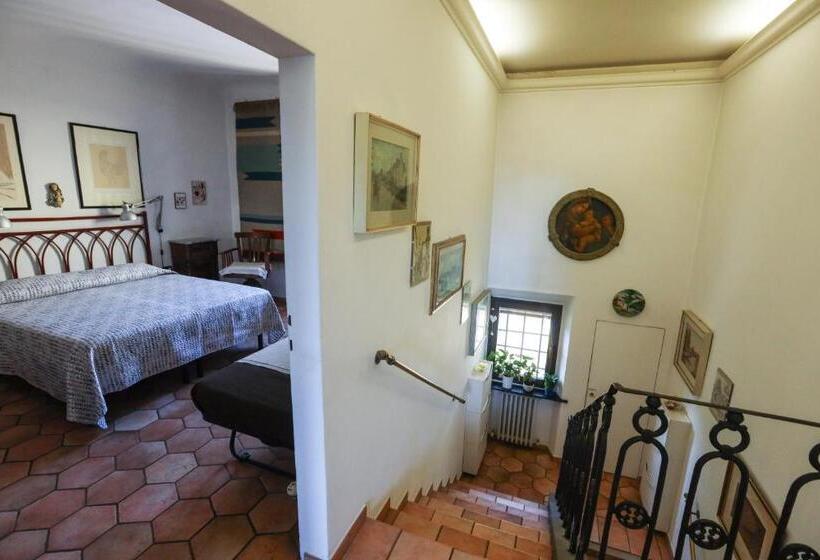 Standard room with outdoor bath, B&b La Pieve   Locanda Per Viandanti