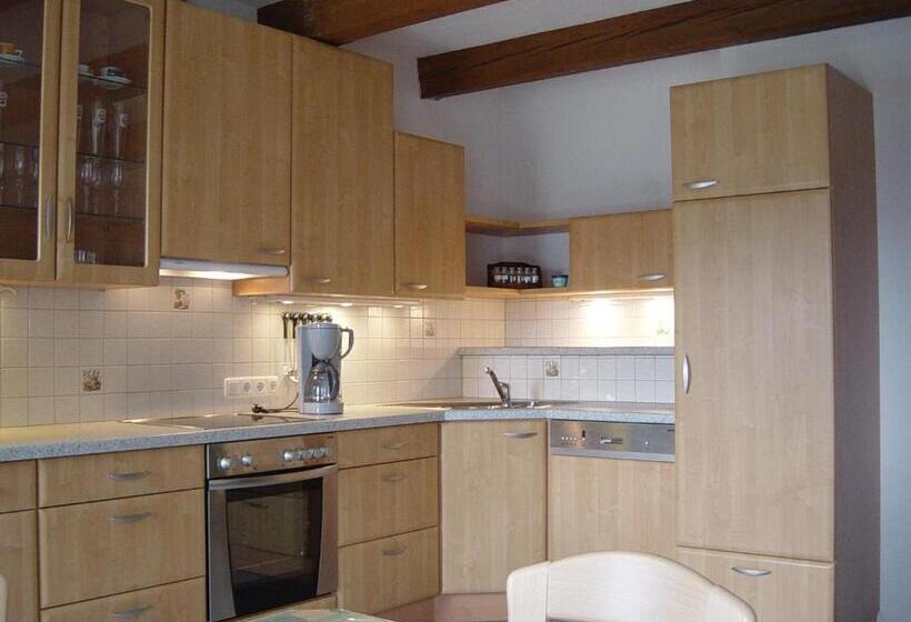 شقة غرفة واحدة ذات إطلالة, Ferienwohnung Biohof Laußnitzer In Rennweg