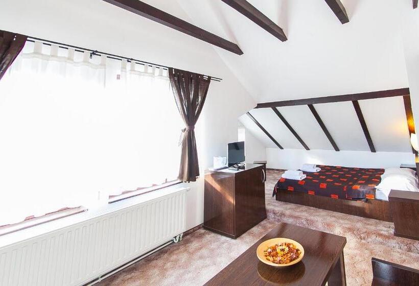 Quarto standart vista jardim, Casa Thomas Bran