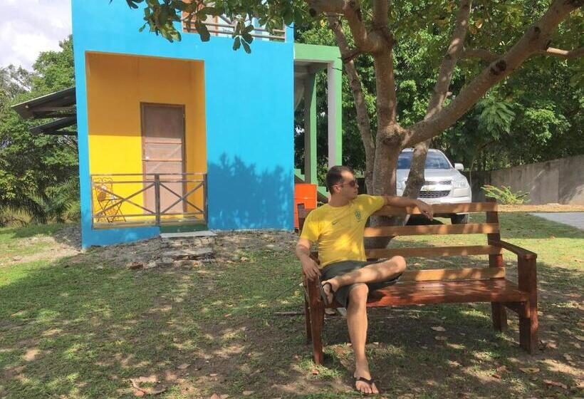 一居室高级别墅, Chalé Quintal Amazon
