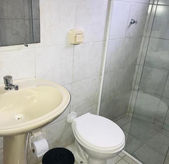 غرفة إقتصادية رباعية, Pousada Villa Garcia   Residencial