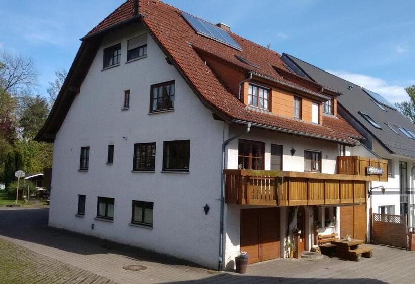 اتاق استاندارد سه تخته با بالکن, Gästehaus Zur Mühle Dehm