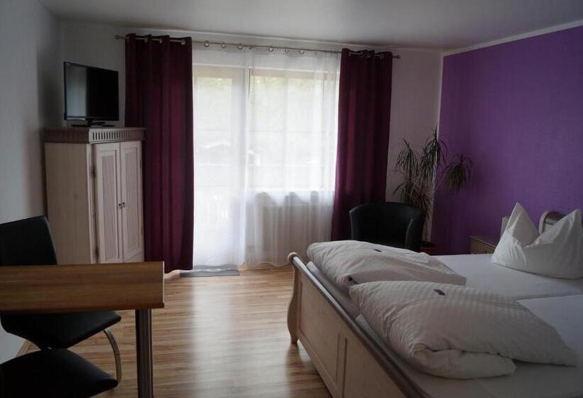 اتاق استاندارد با چشم‌انداز باغ, Gästehaus Zur Mühle Dehm