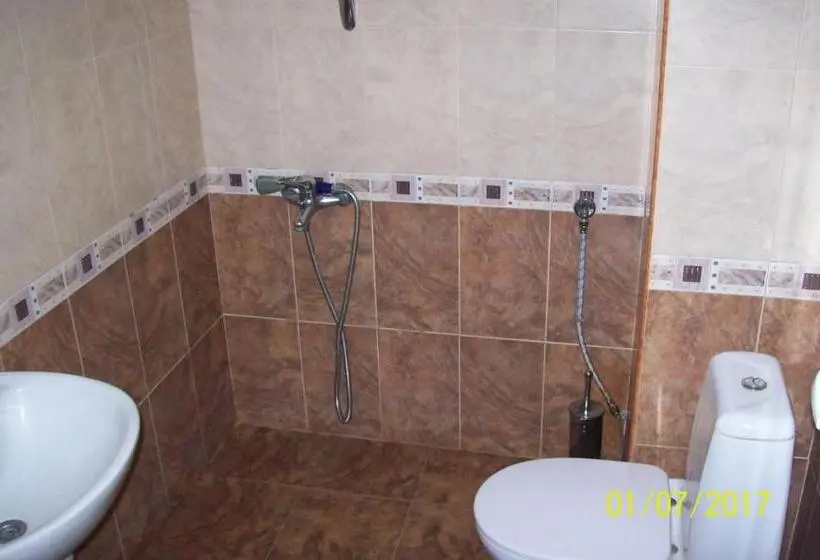 اتاق استاندارد سه تخته با بالکن, Guest House Gergevana