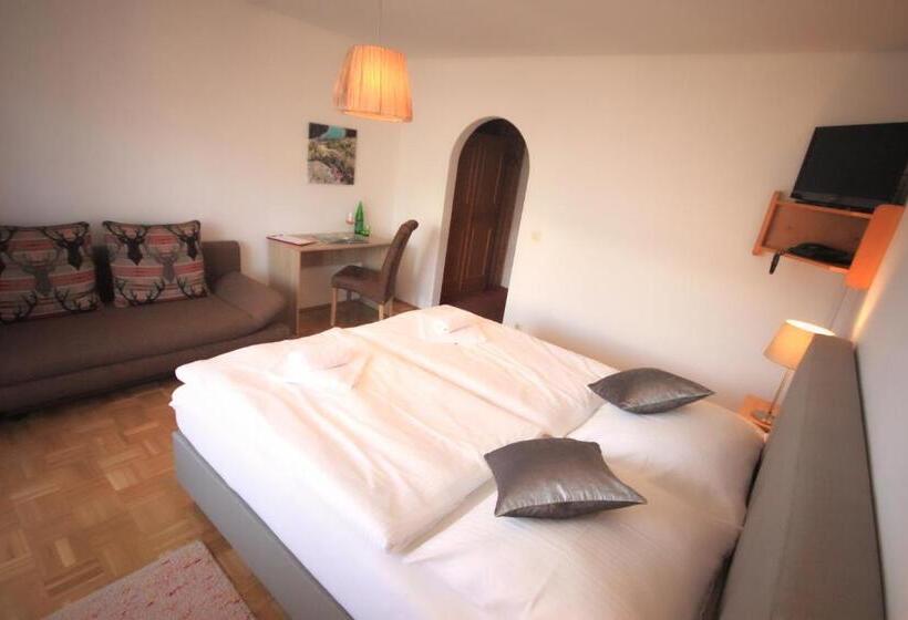 غرفة قياسية مزوَّدة بشُرفة, Pension Eichenhof