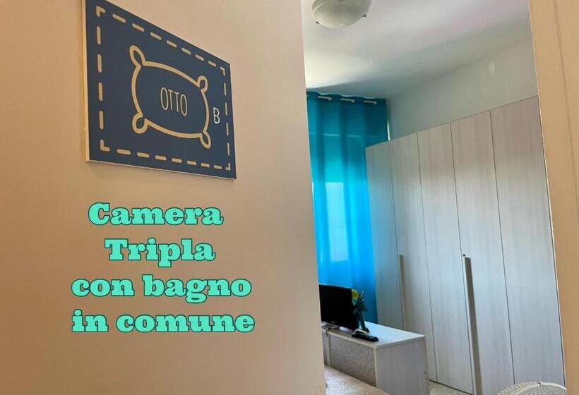اتاق استاندارد سه تخته با سرویس بهداشتی مشترک, Casa Vacanze Affittacamere Senigallia 158