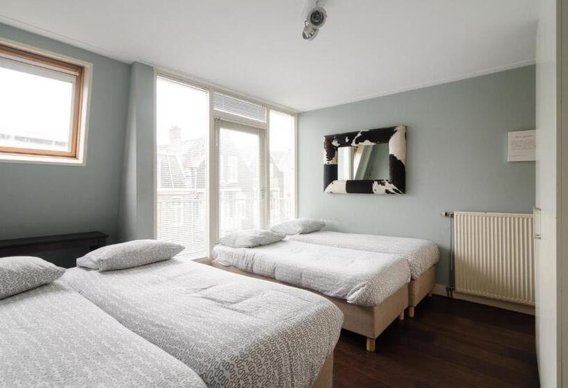 דירת חדר סופריור, Marnix Top: 8p Near Leidsche