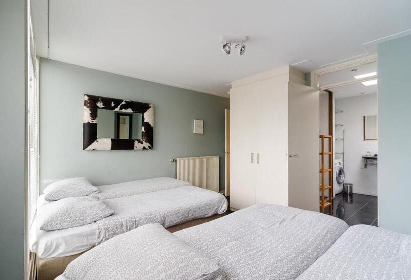 דירת חדר סופריור, Marnix Top: 8p Near Leidsche