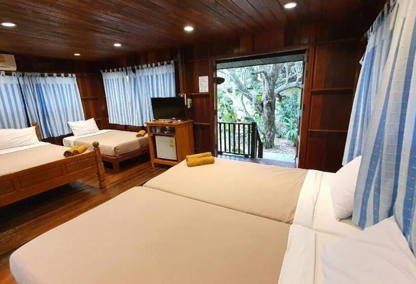 ファミリールーム, Baansuan Lychee Maeklong Resort Ampawa