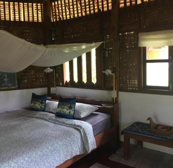 غرفة قياسية سرير كينج, Sang Tong Huts