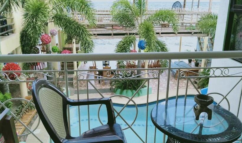 اتاق لوکس با چشمانداز دریا, Sascha S Resort Oslob