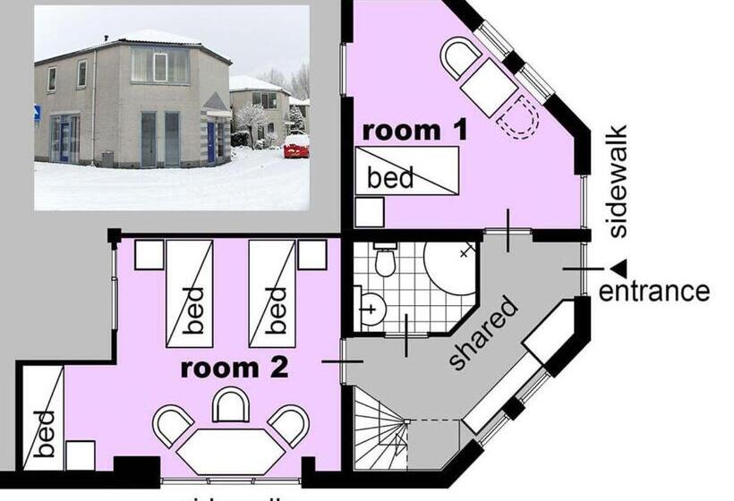 Номер Стандарт Индивидуальный, B&b Zevenkamp