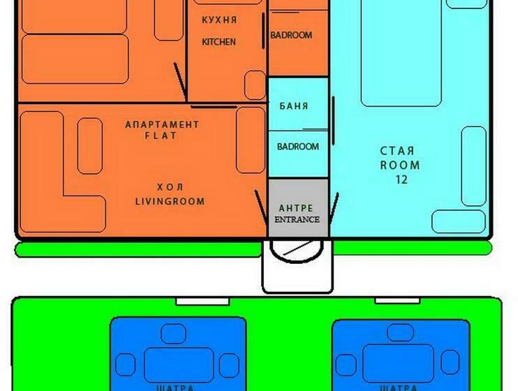 آپارتمان 1 خوابه, Villa Summer House