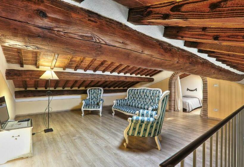 침실 1개 복층 룸, Terra Di Cortona