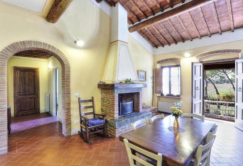 빌라 1 베드룸 - 수영장, Terra Di Cortona