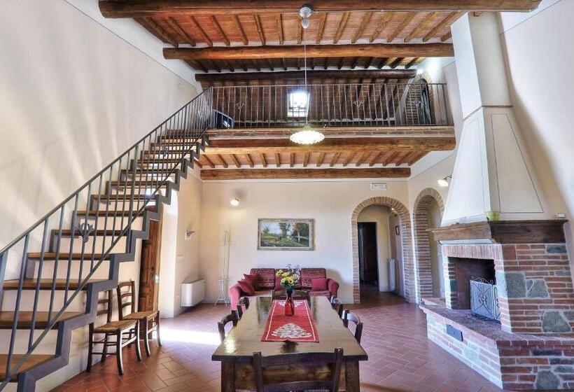 빌라 1 베드룸 - 수영장, Terra Di Cortona