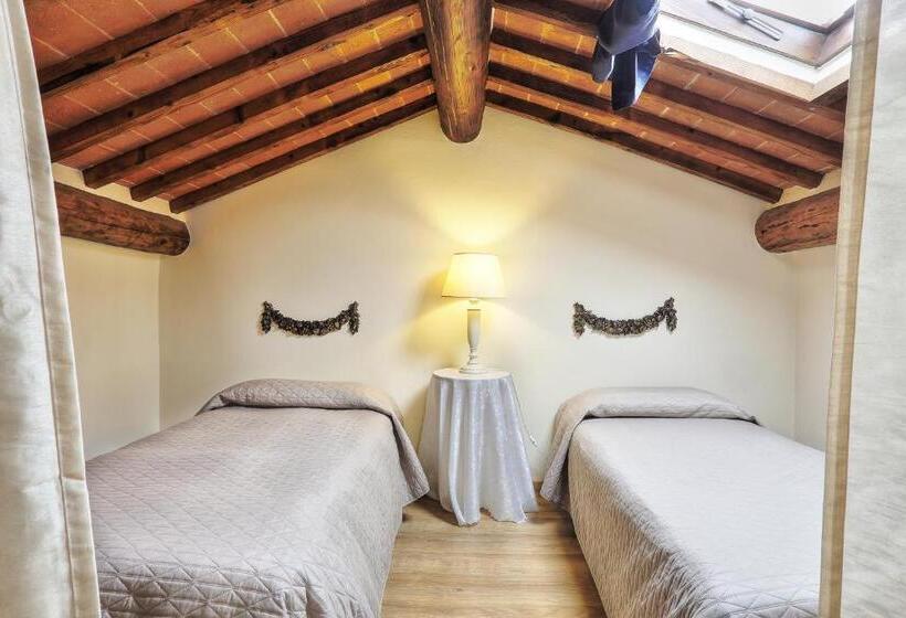 침실 1개 복층 룸, Terra Di Cortona