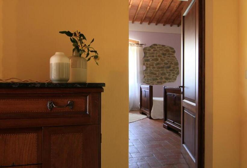 침실 1개 복층 룸, Terra Di Cortona