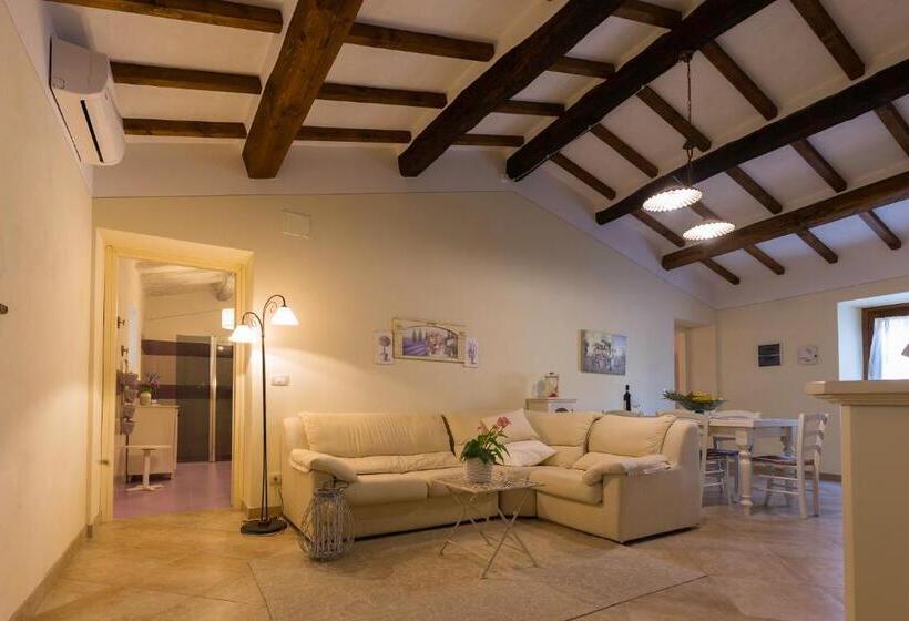 2침실 아파트 정원 전망, Terra Di Cortona