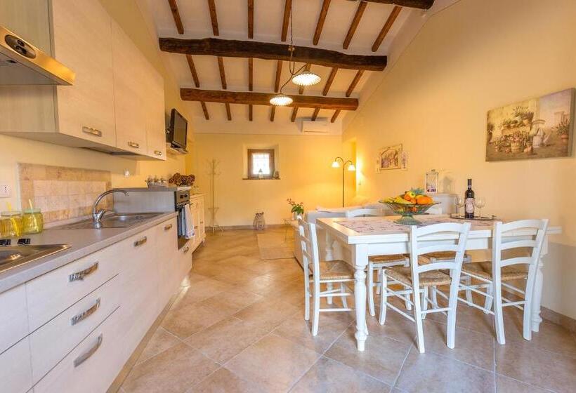 2침실 아파트 정원 전망, Terra Di Cortona