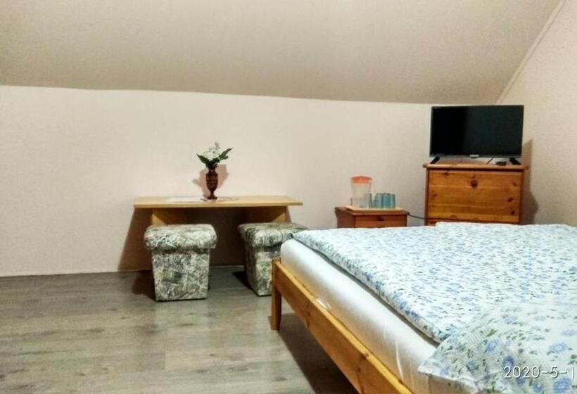 اتاق خانوادگی با چشمانداز باغ, Czakó Vendégház és Nyaralóudvar