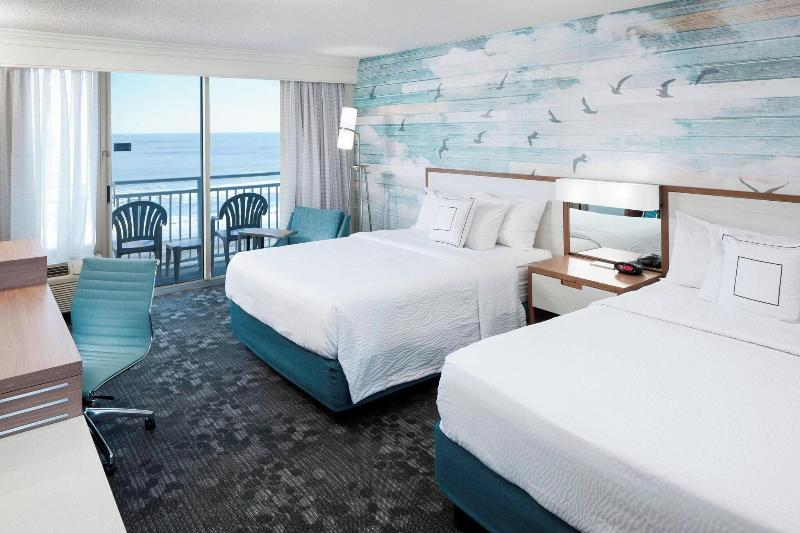Номер Стандарт Вид на Море с Балконом, Courtyard Virginia Beach Oceanfront/north 37th Street