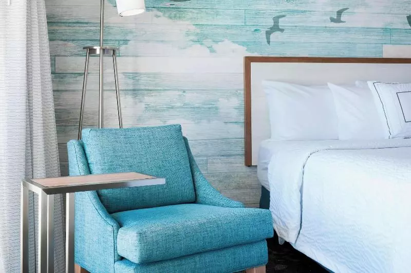 オーシャンビュースタンダードルームバルコニー付き, Courtyard Virginia Beach Oceanfront/north 37th Street