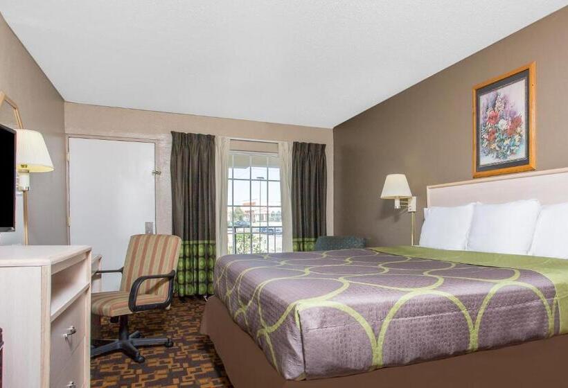 스탠다드 룸 킹사이즈 침대, Super 8 By Wyndham Antioch/nashville South East