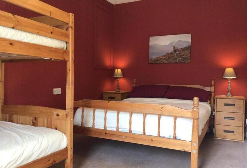 غرفة عائلية حمام مشترك, Loch Ness Backpackers Lodge