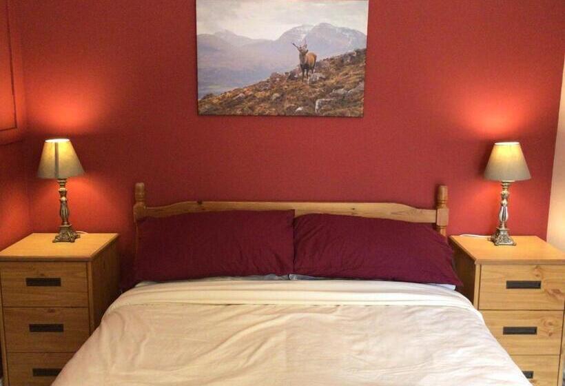 غرفة عائلية حمام مشترك, Loch Ness Backpackers Lodge