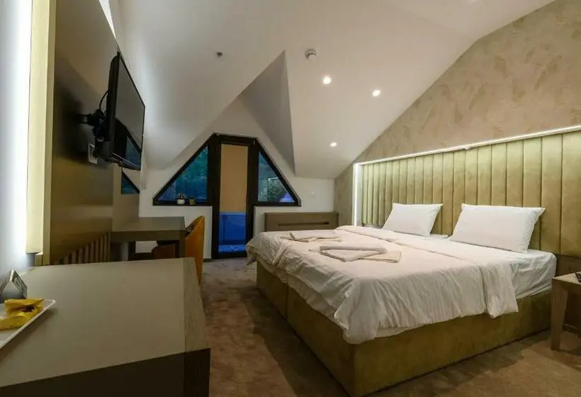 اتاق استاندارد با بالکن, Euro Hotel Gradche