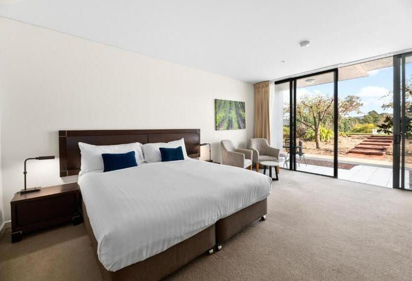 חדר סטנדרט עם מיטת קינג, Balgownie Estate Yarra Valley