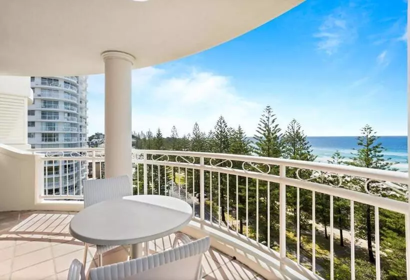 آپارتمان 1 خوابه با چشم‌انداز دریا, Ultiqa Burleigh Mediterranean Resort