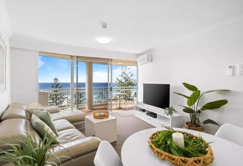 آپارتمان 1 خوابه با چشم‌انداز دریا, Ultiqa Burleigh Mediterranean Resort