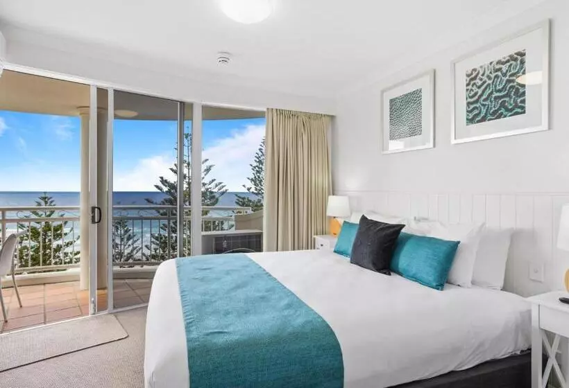 آپارتمان 1 خوابه با چشم‌انداز دریا, Ultiqa Burleigh Mediterranean Resort