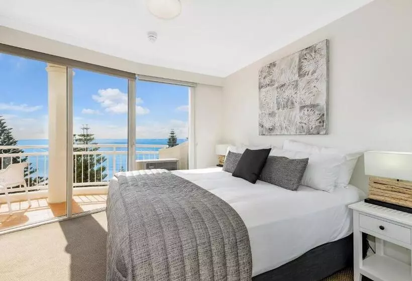آپارتمان 1 خوابه با چشم‌انداز دریا, Ultiqa Burleigh Mediterranean Resort